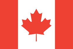 Bandera de Canadá