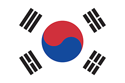 Bandera de Corea del Sur